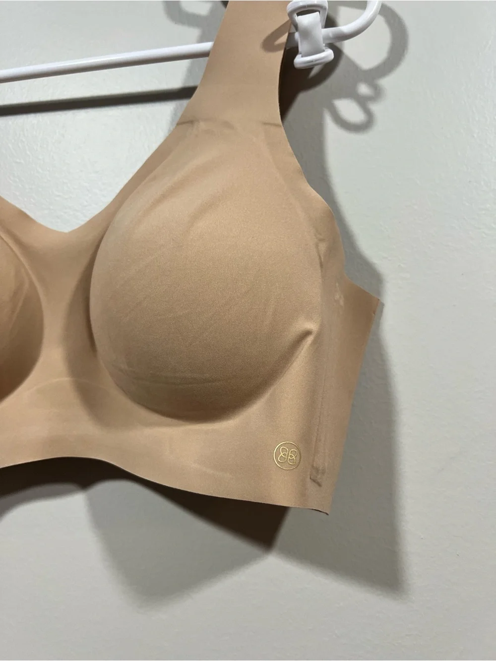 Honeylove V-Neck Nude T-Shirt Bra Size 1X